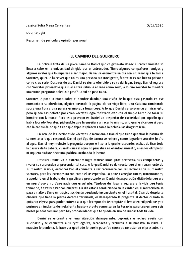 El Camino Del Guerrero | PDF