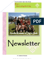 Newsletter Week 4 2011