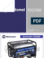 Manual Despiece Generador WG2500E