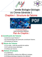 Chap 1 Structure de L'atome