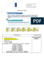 Indemnización Laboral