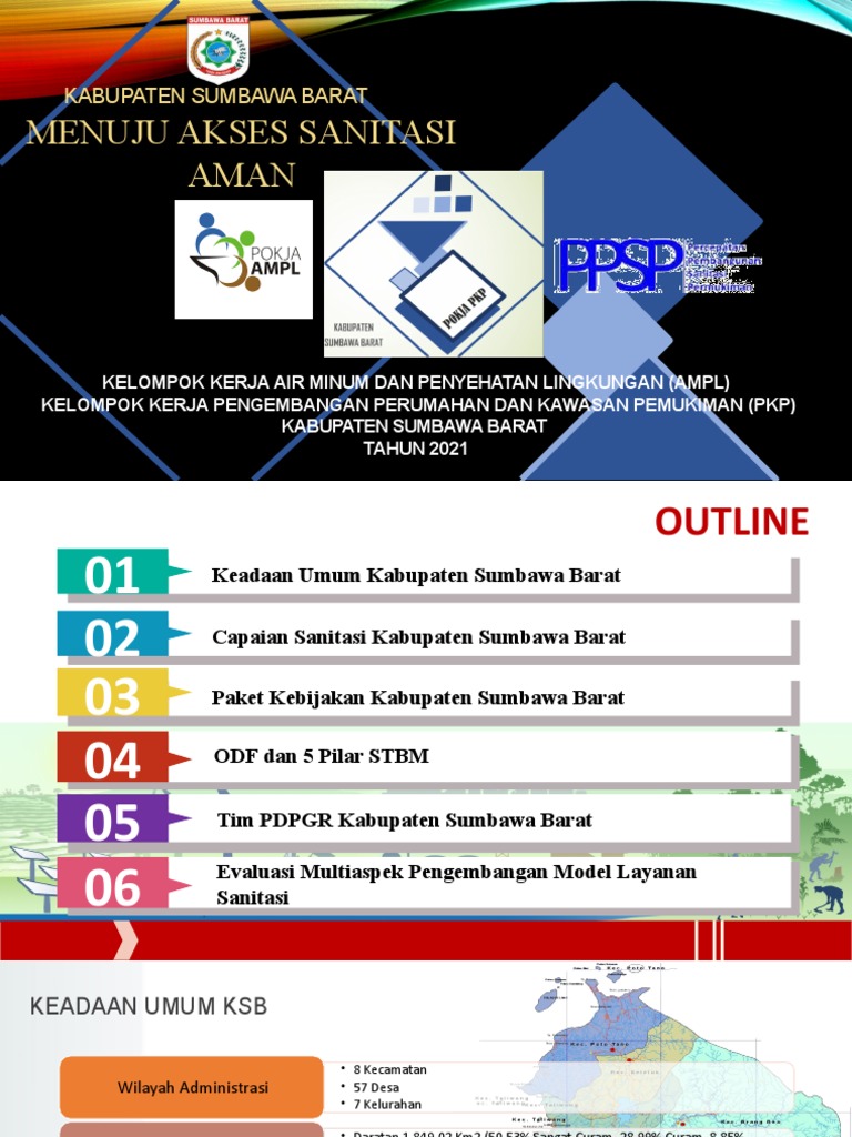 Bahan Tayang Cc7 Kabupaten Sumbawa Barat 2021 | PDF