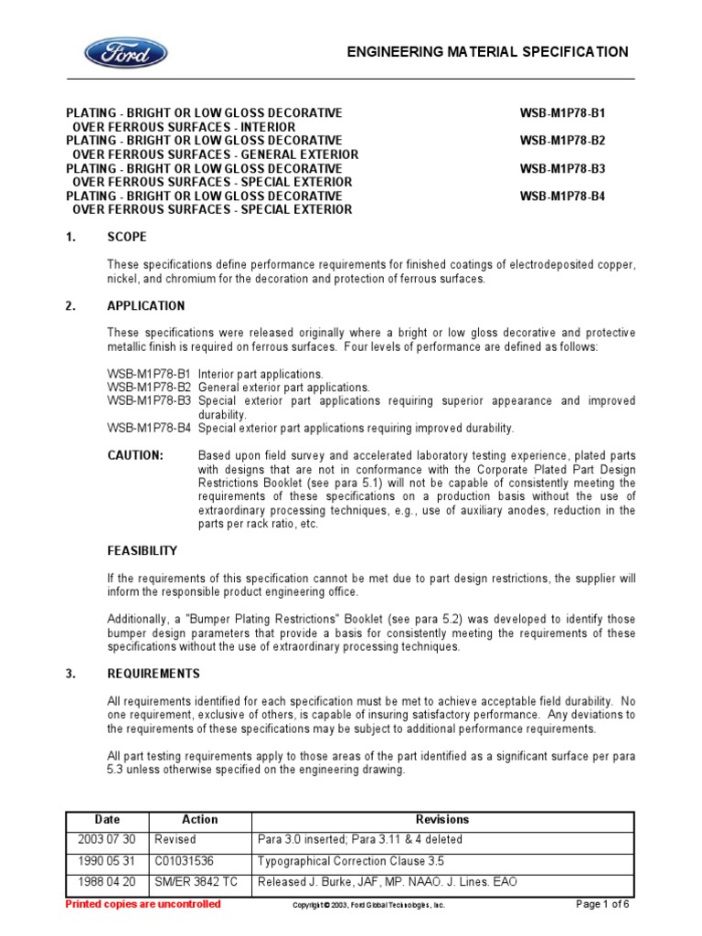 WSB M1P78 B1 | PDF | Corrosion | Specification (Technical Standard)