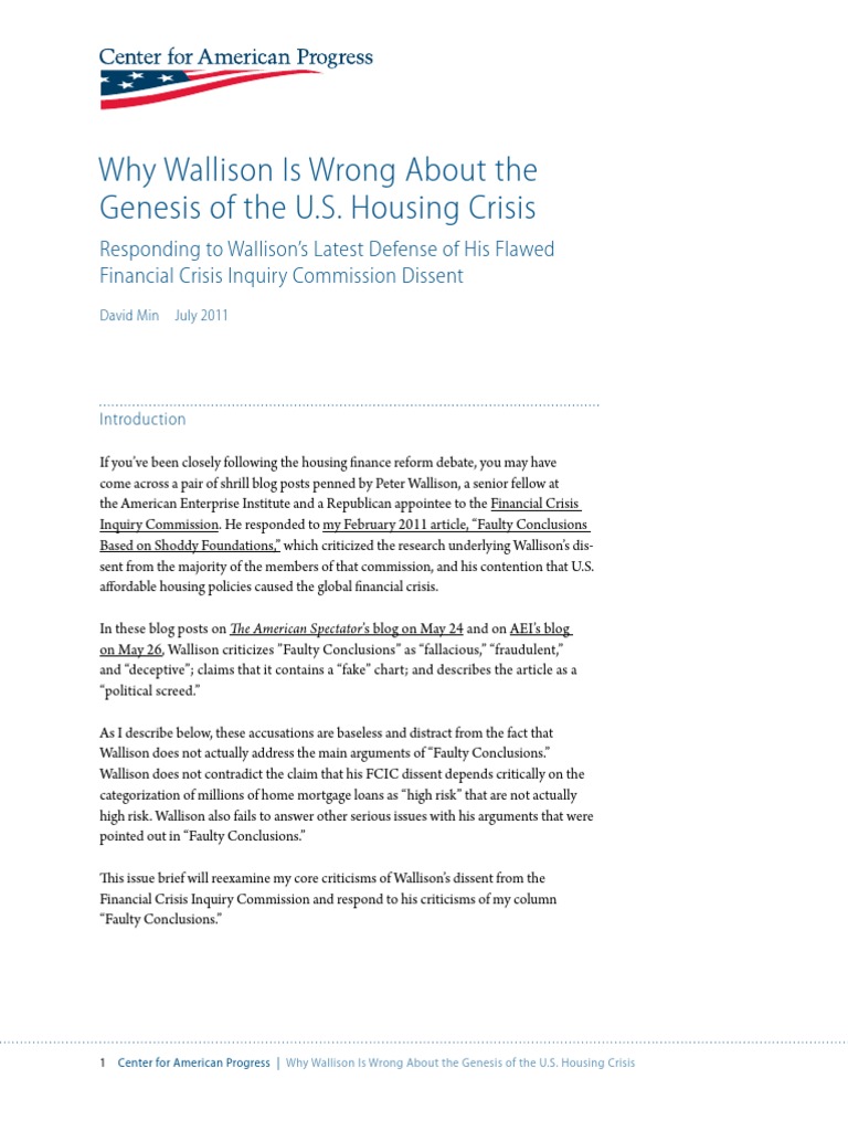 Genesis My Chart >> Why Wallison Is Wrong About The Genesis Of The U S Housing Crisis Genesis My Chart >> Why Wallison Is Wrong About The Genesis Of The U S Housing Crisis