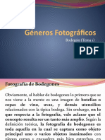 Géneros fotográficos bodegón guía principiantes