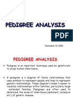 Pedigree Analysis 18 12 2020