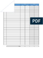 Planilla de Excel de Balance de Comprobacion
