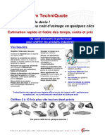 Fiche Produit Cetim TechniQuote