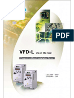 Delta Ac Drive VFD-L Serie User Manual