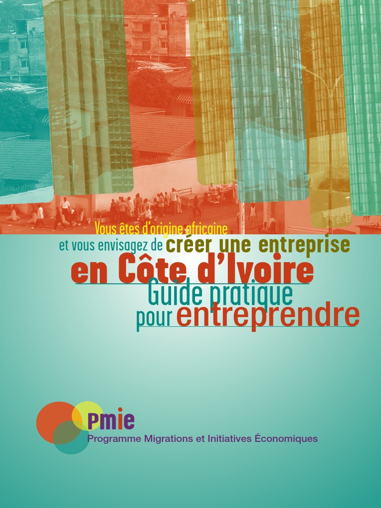 comment créer une entreprise en côte d'ivoire pdf