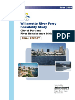 Willamette River Ferry Feasibility Study 2006