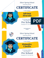 Certificado Diploma Preescolar Con Foto Formal