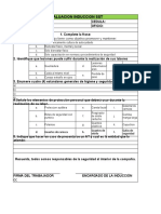 Evaluacion de Induccion