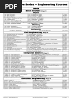 Video Lecture Series - Engineering Courses