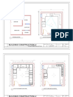 Kitchen layout plan documentation