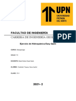 Ejercicio de Hidroquimica Easy Quim