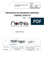 Protocolo de Seguridad Sanitaria Laboral Covid-19 (V1 Actualizada)