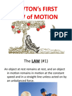 Newton'S First Law of Motion