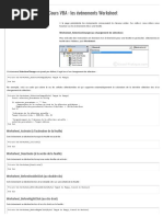 Cours VBA 15_ les événements Worksheet