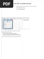 Cours VBA 19_ Les Contrôles (Exercice)