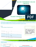 Presentacion No. 7 - Flujo Crítico y Flujo Uni