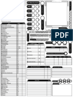 Cthulhutech Character Sheet Revised 1