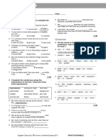 ECA2+ - Tests - Language Test 8B