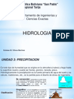 Presentación Hidrología Unidad III