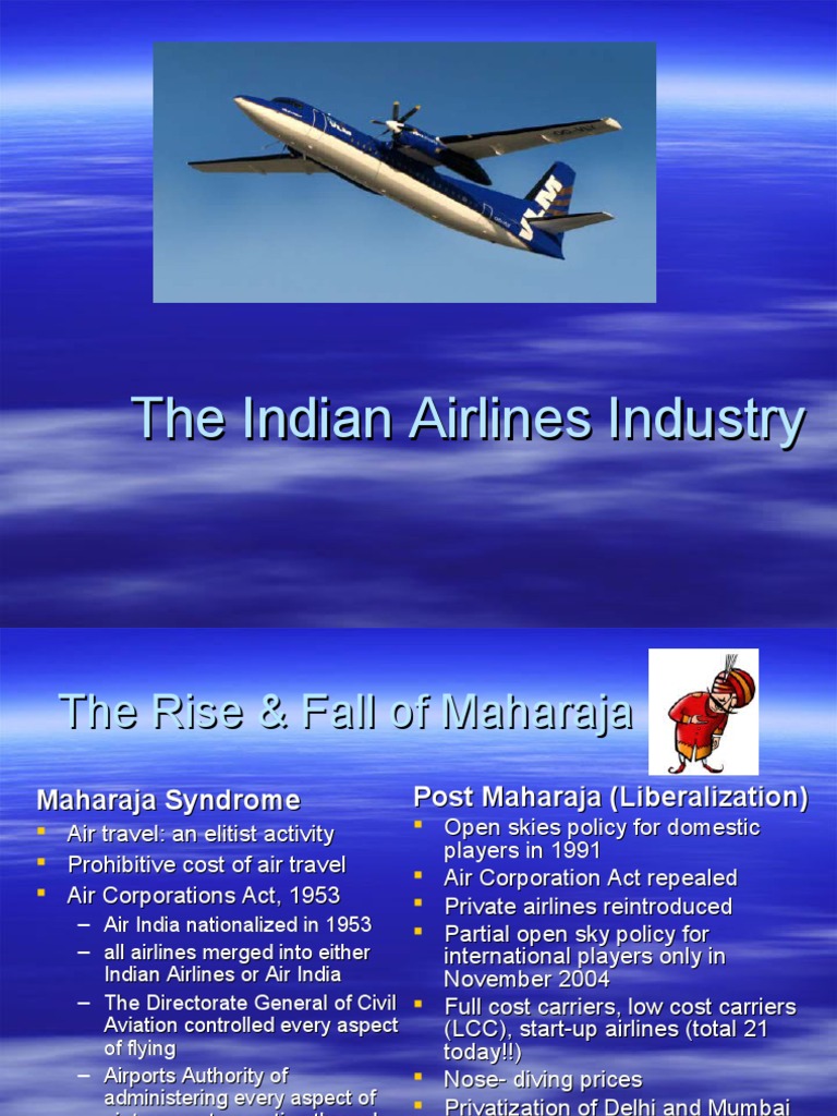 Evolution of Indian Airlines Industry | PDF | Airlines | Low Cost Carrier