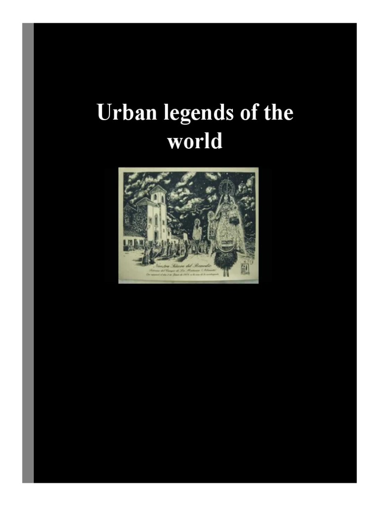 Urban Legends Of The World Pdf