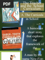 The Teacher and The School Curriculum