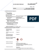 Clariant SDS Nipaguard SCE Peru Spanish