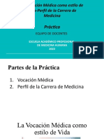 Vocación Médica - Perfil de La Carrera (PRACTICA)