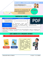 Vi Experiencia de Aprendizaje - Act 3 - Semana 3 Vi Ciclo