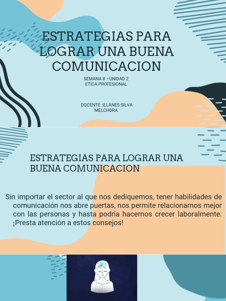 Estrategias para una buena comunicación | PDF | Crecimiento personal y ...