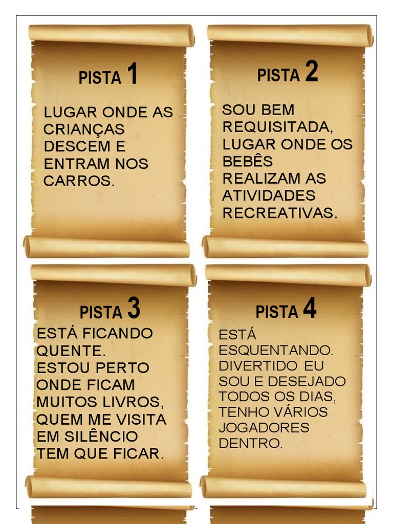 Caça Ao Tesouro | PDF | Mistério, Suspense e Ficção Policial