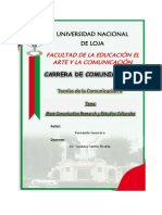 Mass Comunication Research y Estudios Culturales - UI