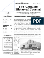 The Avondale Historical Journal Vol. 1 Issue 10