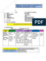 SESION HIBRIDA 9 II Trimestre DPCC 4° GRADO