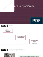 Semana 07 - Infografía - Criterios para La Fijación de Objetivos