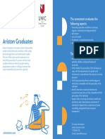 Ariston Graduates Flyer