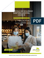 Protocolo de seguridad laboral COVID-19 Constructora Emlp Spa