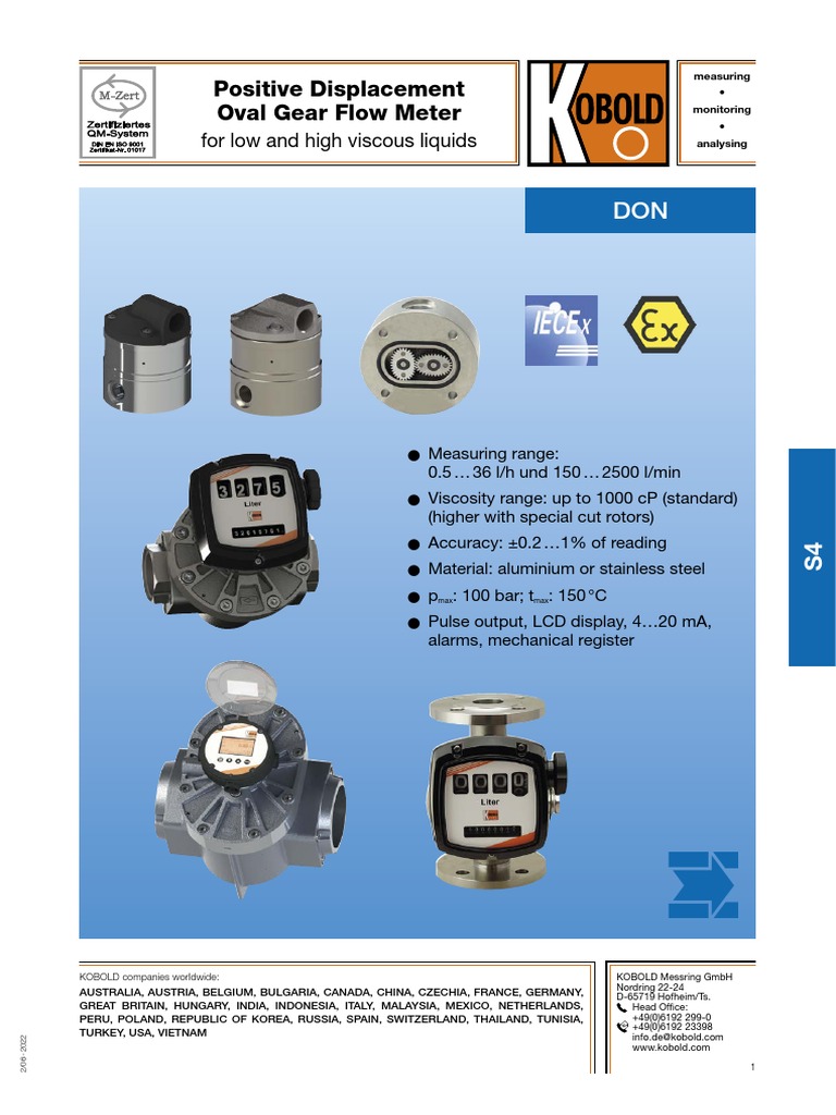 Dokob Flow | PDF | Flow Measurement | Switch