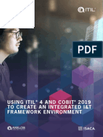 Using ITIL 4 and COBIT 2019 To Create Integrated Framework Whpitilcb WHP Eng 0621