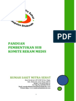 Panduan Pembentukan Sub Komite Rekam Medis