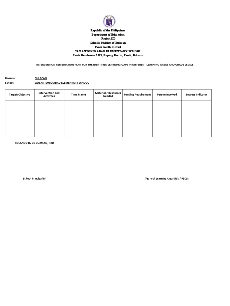 intervention-remediation-plan-for-the-identified-learning-gaps-in