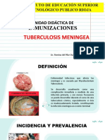 Tuberculosis meningea: definición, incidencia, cuadro clínico y tratamiento