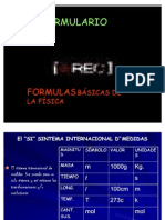 Formulario de Fisica