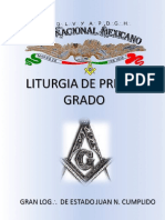 PDF Liturgia de Primer Grado Rito Nacional Mexicano