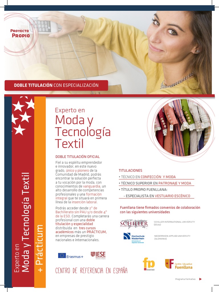 Experto en Moda PDF Industria textil